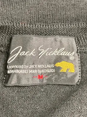 Jack nicklaus/ジャックニクラウス/ベスト/トップス/ブラック/M