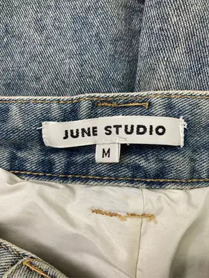 JUNE STUDIO/ショート/ミニスカート/スカート/スカイブルー/M