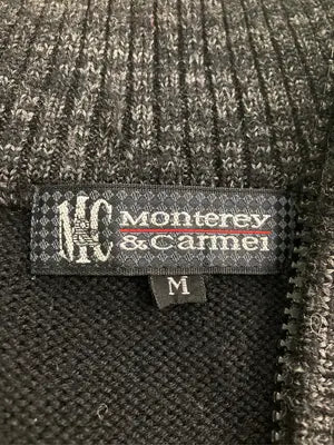 Monterey & Carmel/ニット/セーター/トップス/ブラック/M