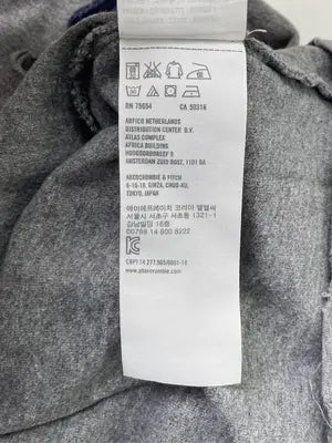 Abercrombie & Fitch/アバクロンビーアンドフィッチ/Tシャツ/カットソー/トップス/グレー/S