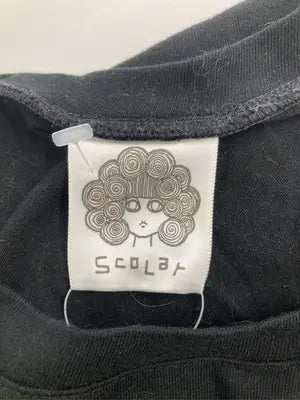 ScoLar/スカラー/Tシャツ/カットソー/トップス/ブラック/M