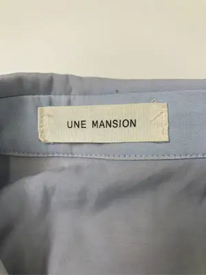 UNE MANSION/ウメマンション/シャツ/ブラウス/トップス/スカイブルー/F