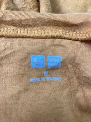 UNIQLO/ユニクロ/Tシャツ/カットソー/トップス/オレンジ/M