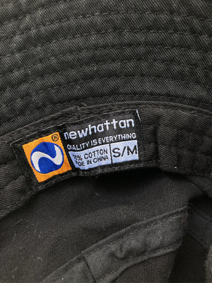 NEWHATTAN/ニューハッタン/バケットハット/帽子/ブラック/S/M