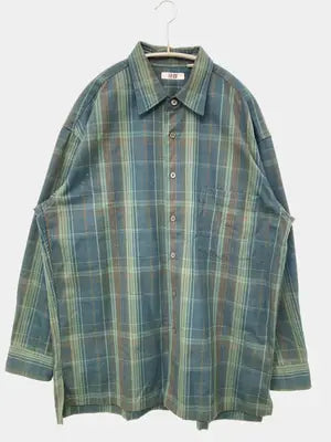 UNIQLO/ユニクロ/シャツ/ブラウス/トップス/グリーン/L