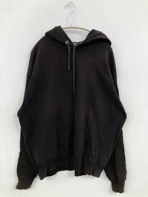 H/パーカー/トップス/ブラック/MEDIUM