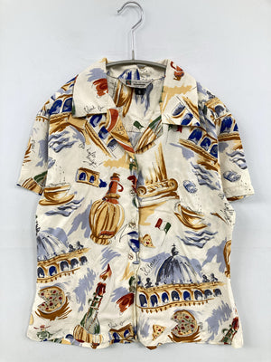 TORI RICHARD/シャツ/ブラウス/トップス/ホワイト/S