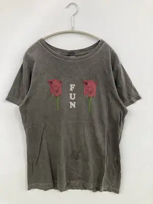 candy tee/キャンディティー/Tシャツ/カットソー/トップス/グレー/L