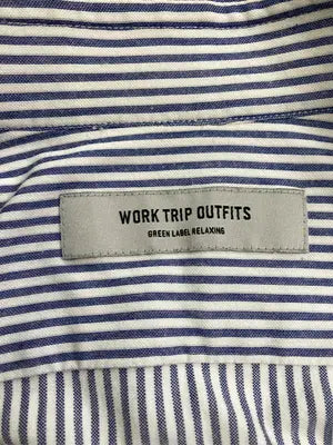 WORK TRIP OUTFITS/シャツ/ブラウス/トップス/ネイビー/M
