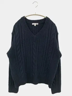 UNIQLO JW Anderson/ユニクロジェイダブリューアンダーソン/ニット/セーター/トップス/ネイビー/L