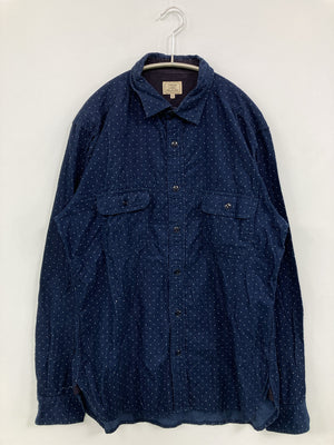 Green Label Relaxing/グリーンレーベルリラクシング/シャツ/ブラウス/トップス/ブルー/L