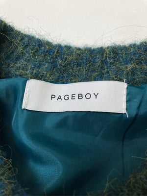 PAGEBOY/ペイジボーイ/カーディガン/ボレロ/トップス/グリーン/F