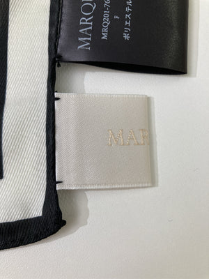 MARQUE/マルク/ハンカチ/ハンドタオル/財布/小物/ブラック/F