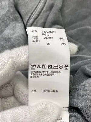 JEANASIS/ジーナシス/Tシャツ/カットソー/トップス/グレー/F
