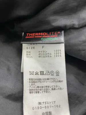 THERMOLITE/ダウンジャケット/コート/ジャケット/アウター/ブラック/F