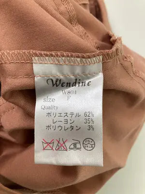 wendine/ワンピース/ワンピース/ドレス/ブラウン/F