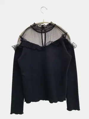 one after another NICE CLAUP/ワンアフターアナザーナイスクラップ/Tシャツ/カットソー/トップス/ブラック