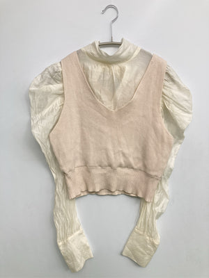 MERCURYDUO/マーキュリーデュオ/シャツ/ブラウス/トップス/ホワイト/F