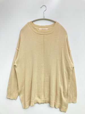 Lugnoncure/ルノンキュール/ニット/セーター/トップス/ベージュ/フリー