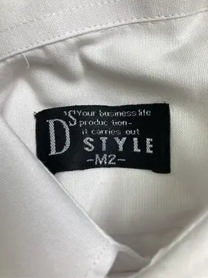 D'S STYLE/ビジネスシャツ/トップス/ホワイト/M2