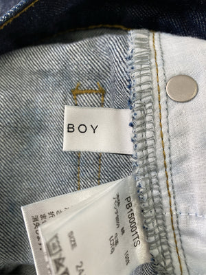 PAGE BOY/ページボーイ/デニムパンツ/パンツ/ネイビー/24XS
