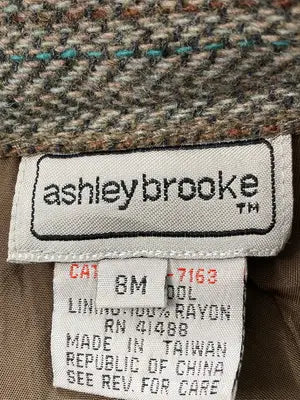 ashley brooke/ミモレ/半端丈スカート/スカート/ブラウン/8M