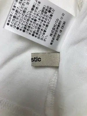 mystic/ミスティック/Tシャツ/カットソー/トップス/ホワイト/F