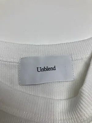 Unblend/タンクトップ/トップス/ホワイト/FREE