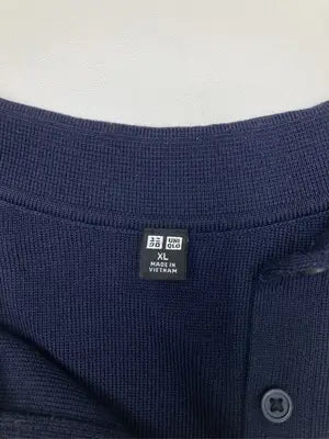 UNIQLO/ユニクロ/Tシャツ/カットソー/トップス/ネイビー/XL