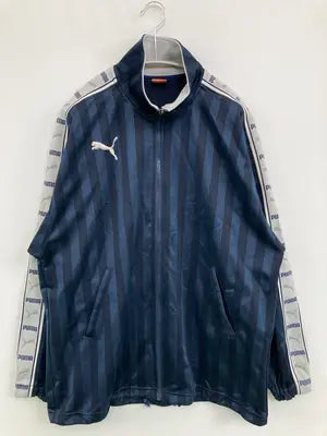PUMA/プーマ/ジャージ/トラックジャケット/トップス/ネイビー/SS