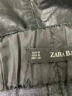 ZARA/ザラ/ショート/ミニスカート/スカート/ブラック/EUR M/USA M/MEX 28