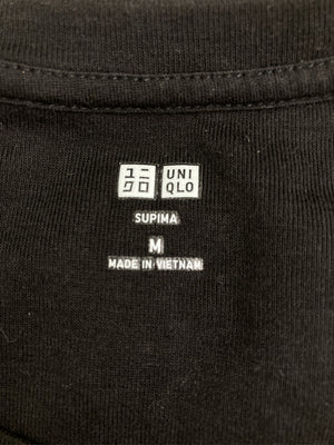 UNIQLO/ユニクロ/Tシャツ/カットソー/トップス/ブラック/M