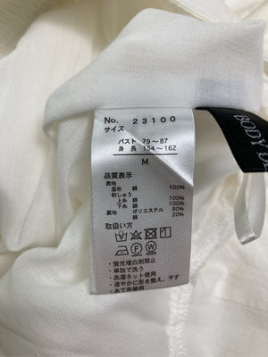 BODY DESSERT/ボディデザート/ドレス/ワンピース/ドレス/ホワイト/M  バスト79～87  身長154～162