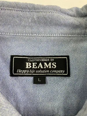 BEAMS/ビームス/シャツ/ブラウス/トップス/ブルー/L