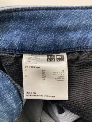 UNIQLO/ユニクロ/デニムパンツ/パンツ/ブルー/27(68.5cm)