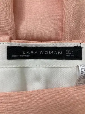 ZARA WOMAN/ザラウーマン/スラックス/パンツ/ピンク/USA L