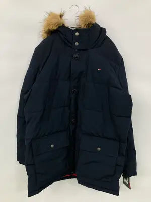 TOMMY HILFIGER/トミーヒルフィガー/ダウンジャケット/コート/ジャケット/アウター/ネイビー/L