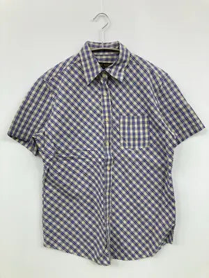 MAC-KEEN/シャツ/ブラウス/トップス/ブルー/M