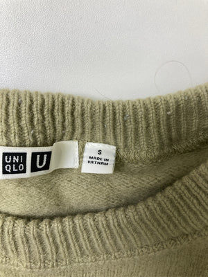 UNIQLO/ユニクロ/ニット/セーター/トップス/カーキ/S