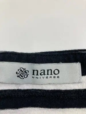 nano UNIVERSE/ナノユニバース/Tシャツ/カットソー/トップス/ブラック/36
