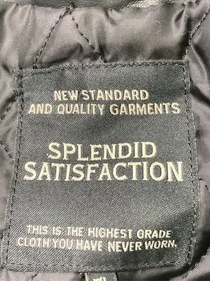 SPLENDID SATISFACTION/レザージャケット/ジャケット/アウター/ブラック/5L