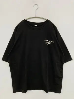 Tシャツ/カットソー/トップス/ブラック/XL
