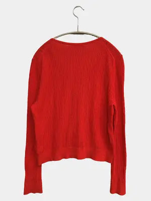 UNIQLO:C/ユニクロシー/カーディガン/ボレロ/トップス/レッド/L