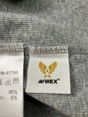 AVIREX/アヴィレックス/Tシャツ/カットソー/トップス/グレー/M