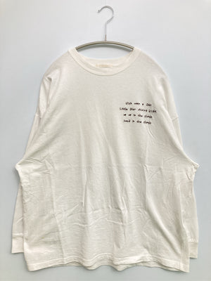 ehka sopo/エヘカソポ/Tシャツ/カットソー/トップス/ホワイト/フリー