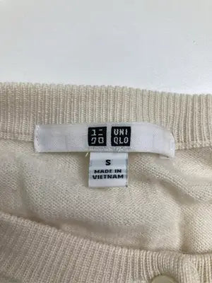 UNIQLO/ユニクロ/カーディガン/ボレロ/トップス/アイボリー/S