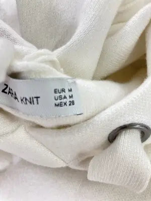 ZARA/ザラ/パーカー/トップス/アイボリー/USA M