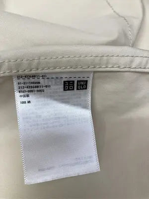 UNIQLO/ユニクロ/ステンカラーコート/ジャケット/アウター/ベージュ/M