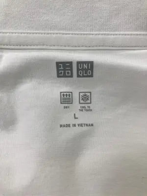 UNIQLO/ユニクロ/ポロシャツ/トップス/ホワイト/L