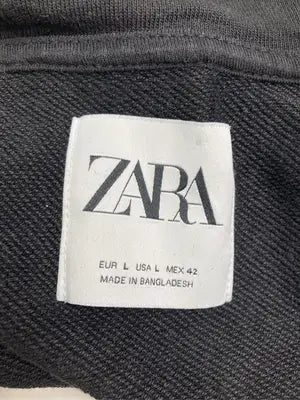 ZARA/ザラ/パーカー/トップス/ブラック/L